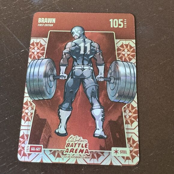 Bo Jackson Battle Arena AJ Brown Great Grandma’s Linoleum Battlefoil Eagles NFL - Picture 3 of 3